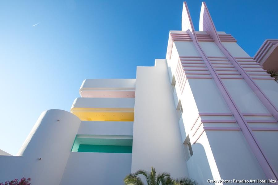 L'hôtel Paradiso à Ibiza