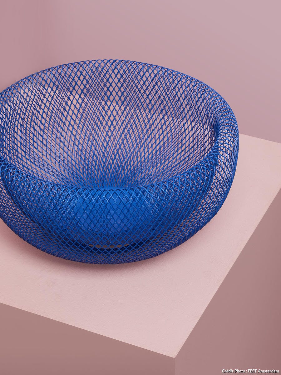 Saladier Design Bleu Klein