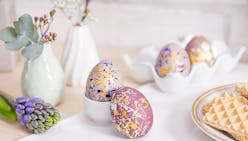 Décorer des œufs de Pâques façon Art Moderne