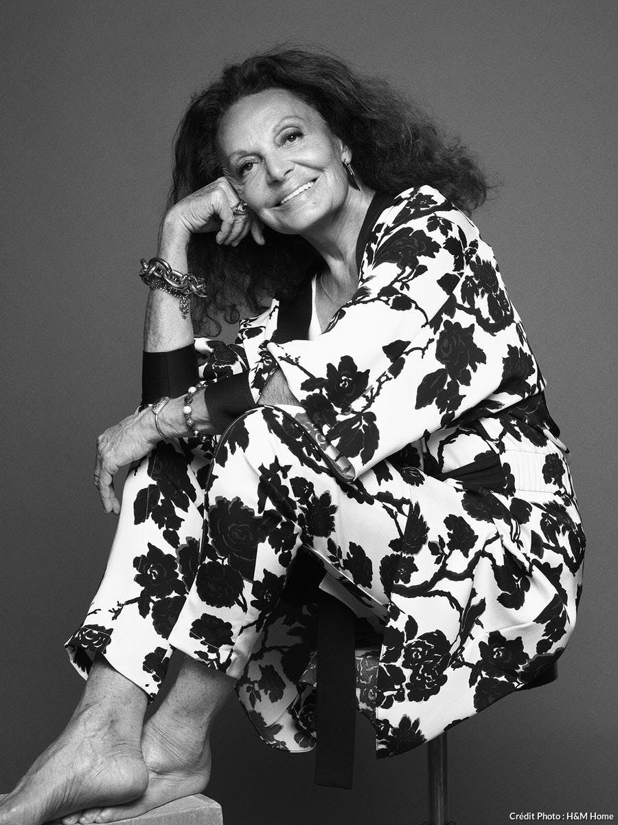 portrait mode Diane Von Furstenberg