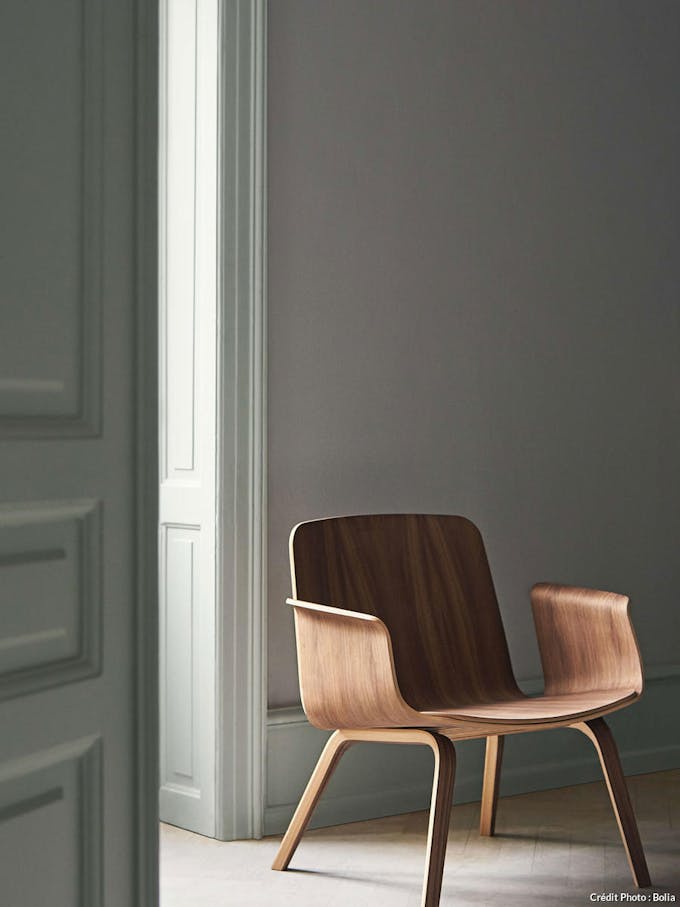 fauteuil design en bois