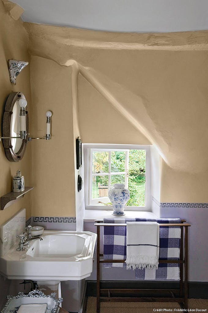 Cottage anglais, salle de bains