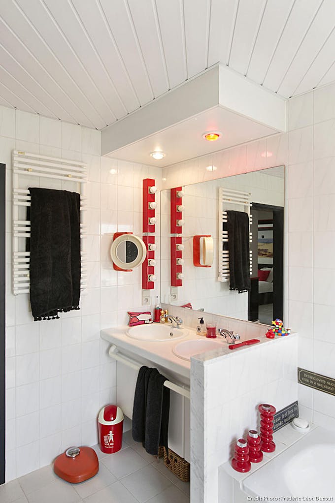 La salle de bains de la maison, Knokke-le-Zoute