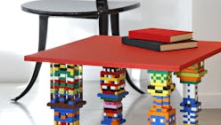 Réaliser une table avec des pieds en Lego®