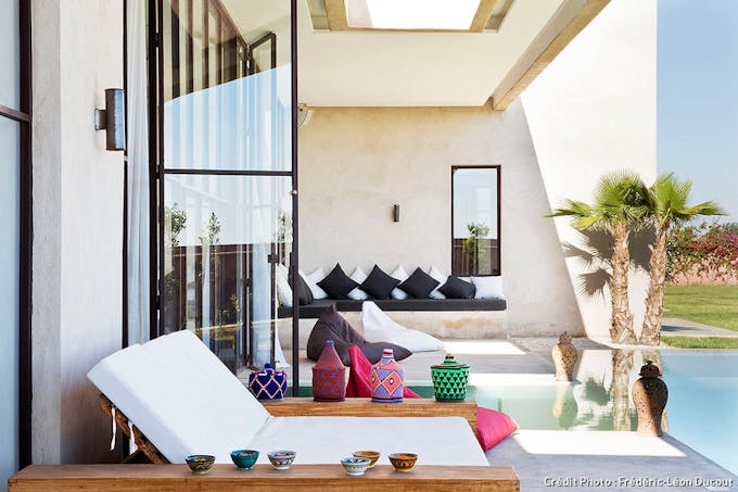 Maison Maroc pourcel terrasse