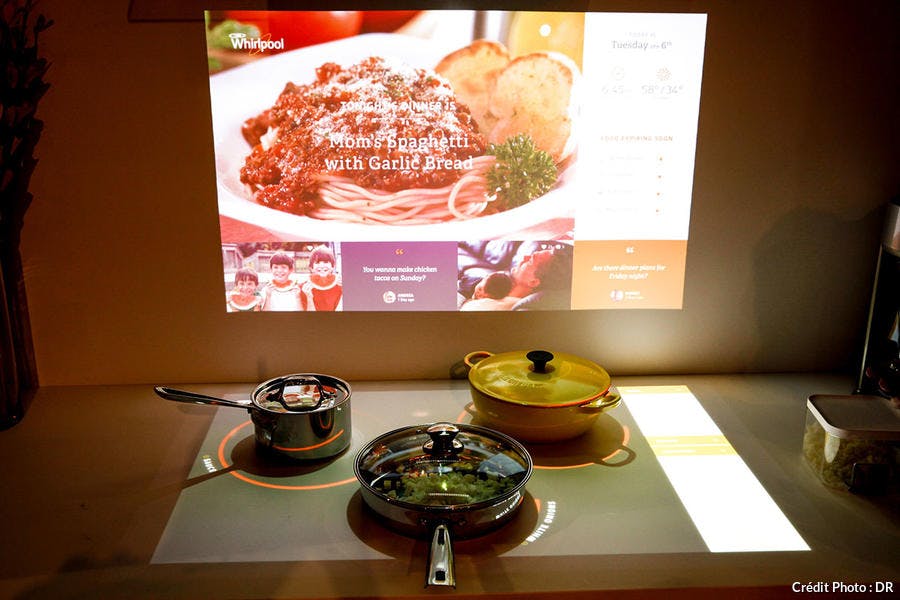 whirlpool ces2015 interactive kitchen 2.0 cuisine connectée