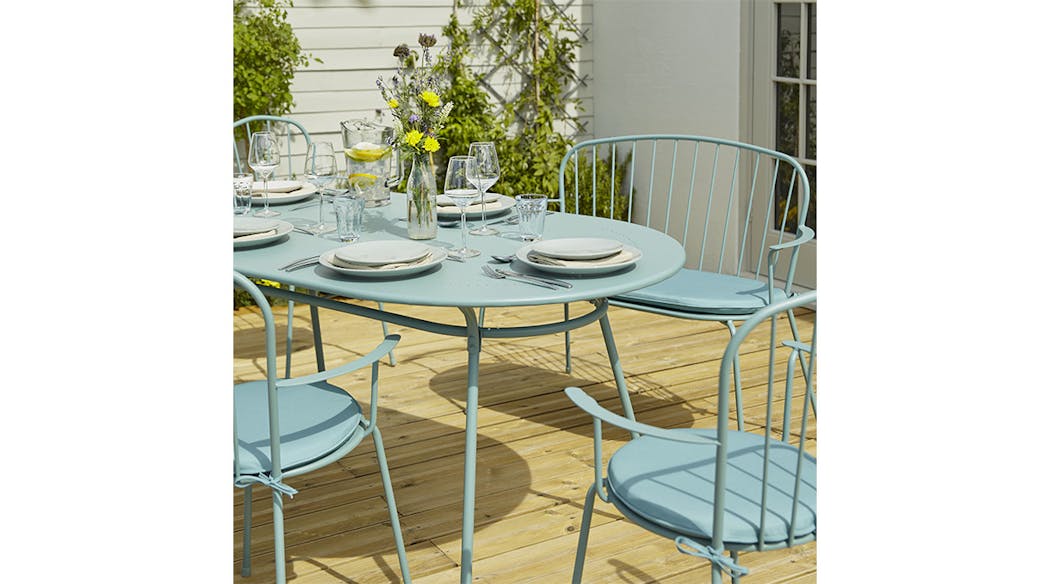 Ensemble de repas Max gris composé d'une table pliante carrée et de 2 chaises  pliantes : Ensembles table et chaises de jardin mobilier - botanic®