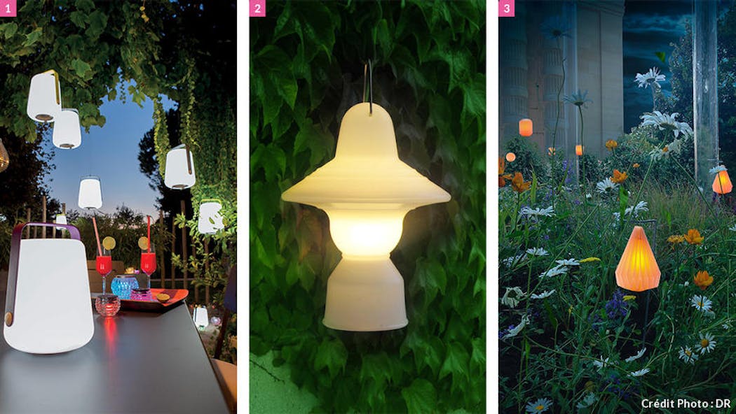 15 beaux luminaires extérieurs pour illuminer vos soirées d'été !