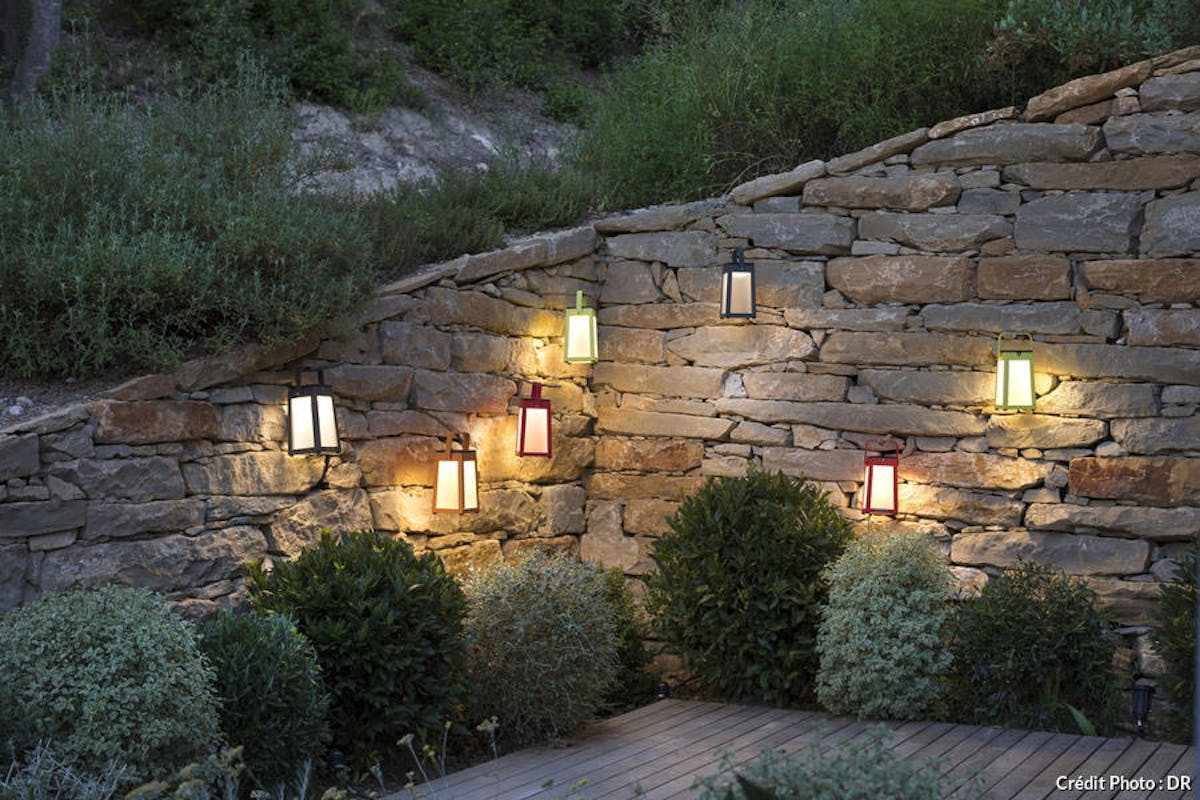 Lampes de jardin extérieur lampe d'extérieur argentée lampadaire