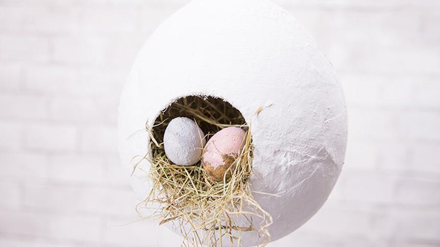 Créer une suspension façon œuf de Pâques