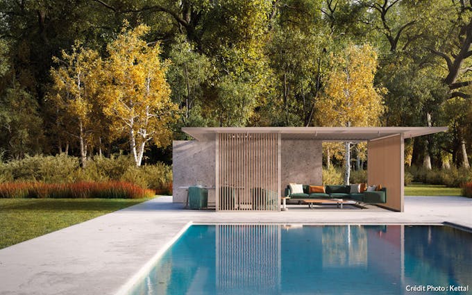 Pool house moderne 