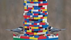 Créer une tour mangeoire en Lego®