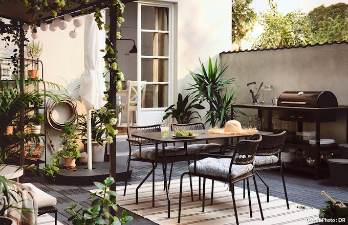 Coussin pour chaise de patio Style Selections, polyester, feuilles