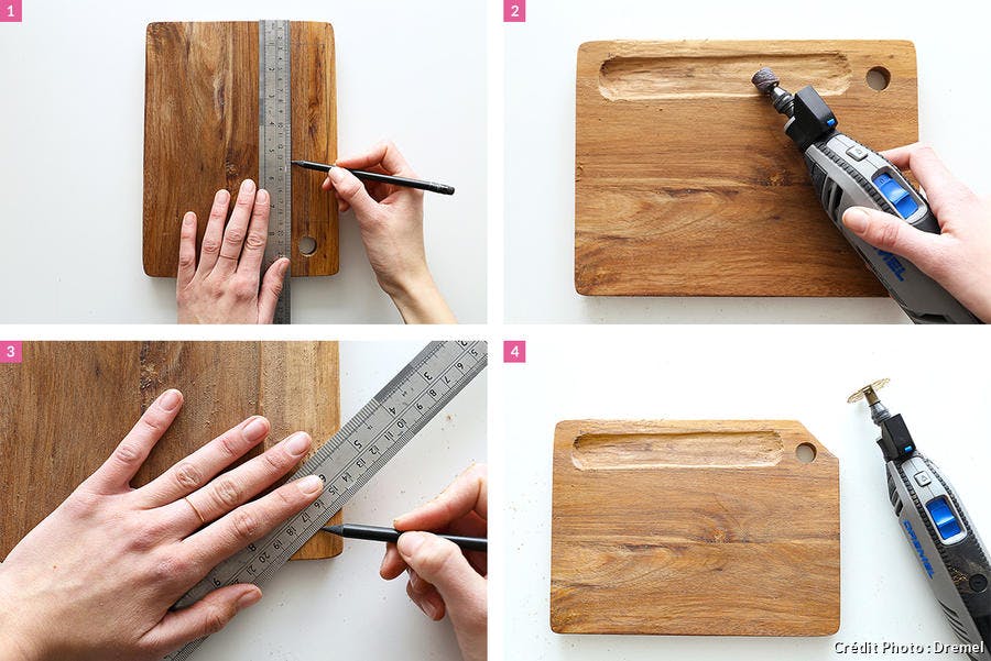 Comment faire une planche à découper en bois