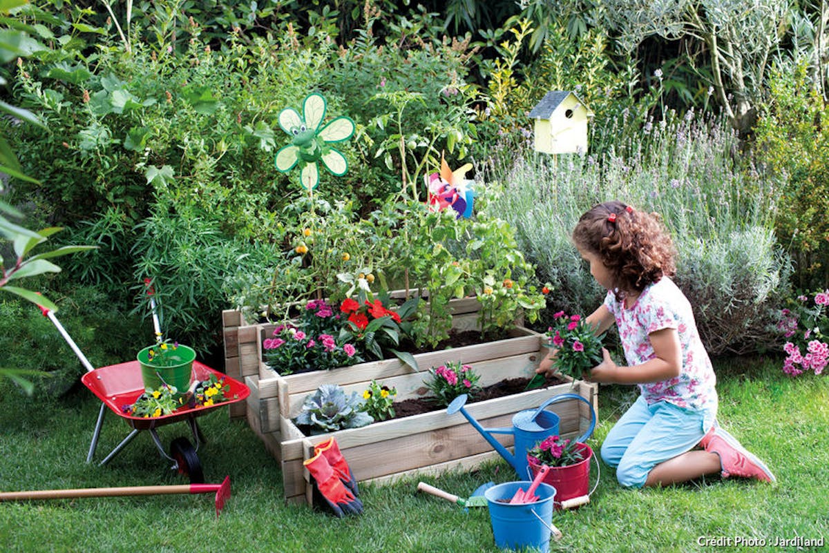 Kit Jardinier Enfant,Outillage De Jardin pour Enfants, Jardin en