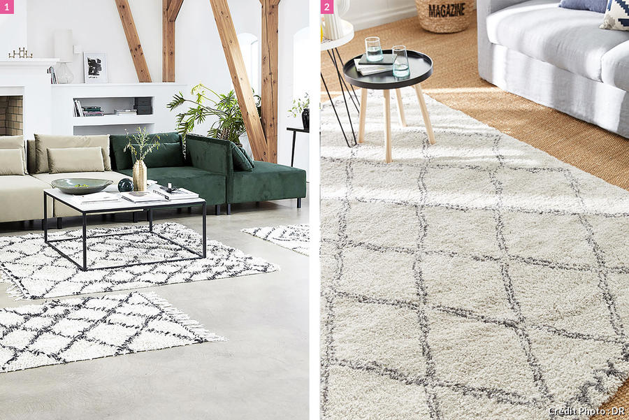 Un tapis berb re dans son salon pour une ambiance cosy Maison