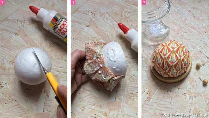 DIY customiser des bocaux avec du tissu