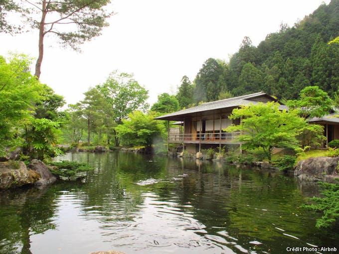 un airbnb au japon maison pour la cérémonie du thé