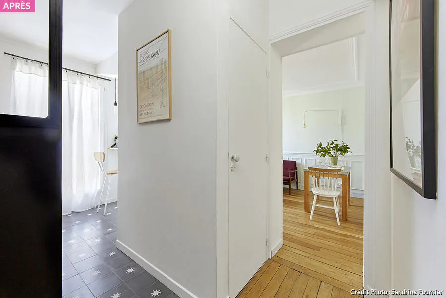 Un appartement parisien rénové de A à Z prend de nouvelles dimensions ...