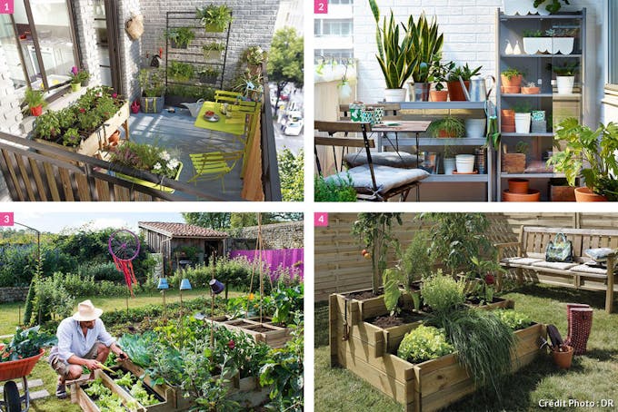 jardin urbain, bac à plantes, potager urbain, jardiner en ville, aménager son balcon, aménager sa terrasse