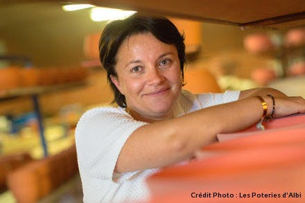 Lore Camillo, propriétaire de l'entreprise Les Poteries d'Albi