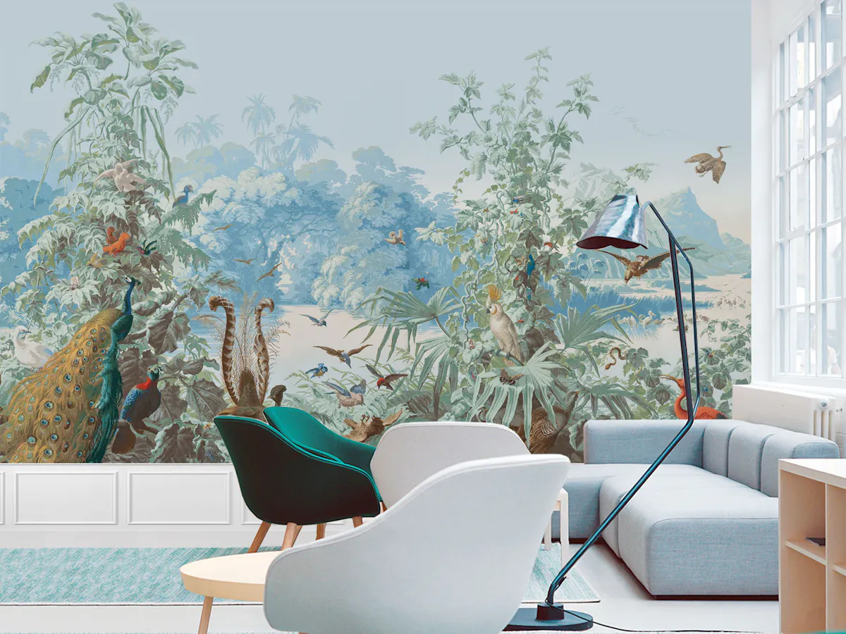 18 papier peint oiseaux tendances et inspirants | Maison Créative