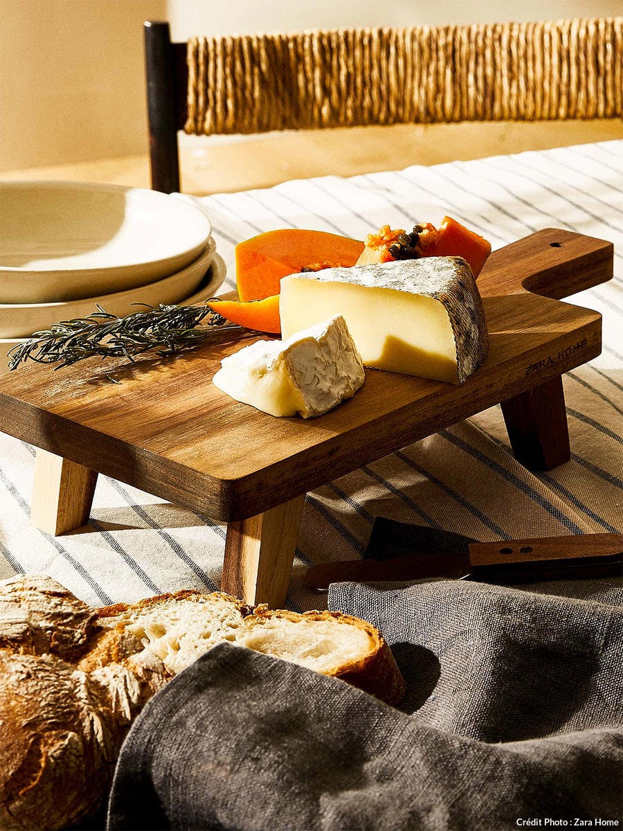 planche à fromages en bois