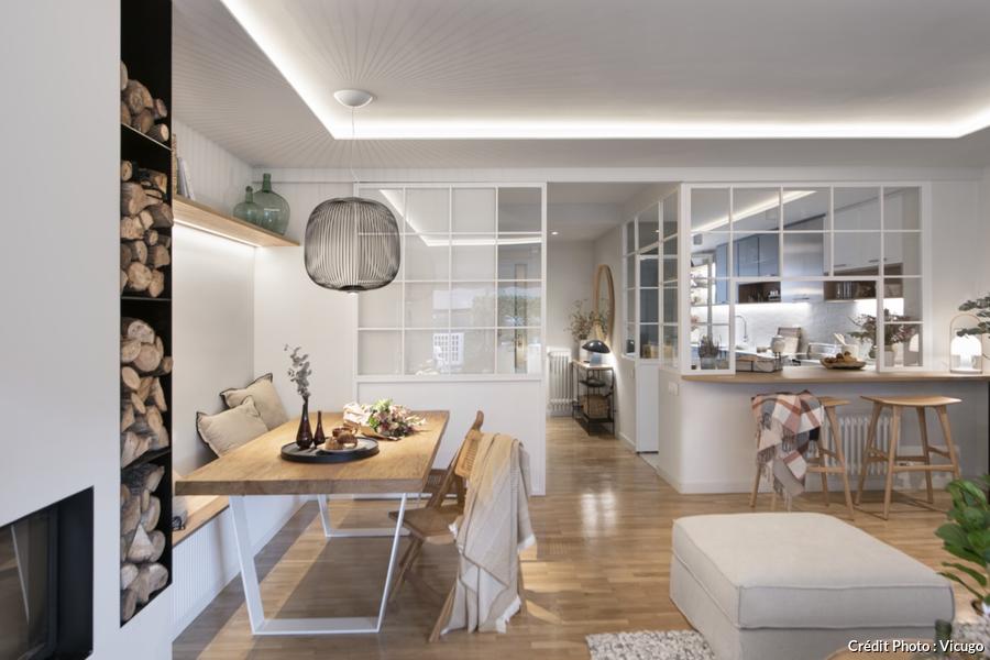 Cloisonner en laissant passer la lumière Maison Créative