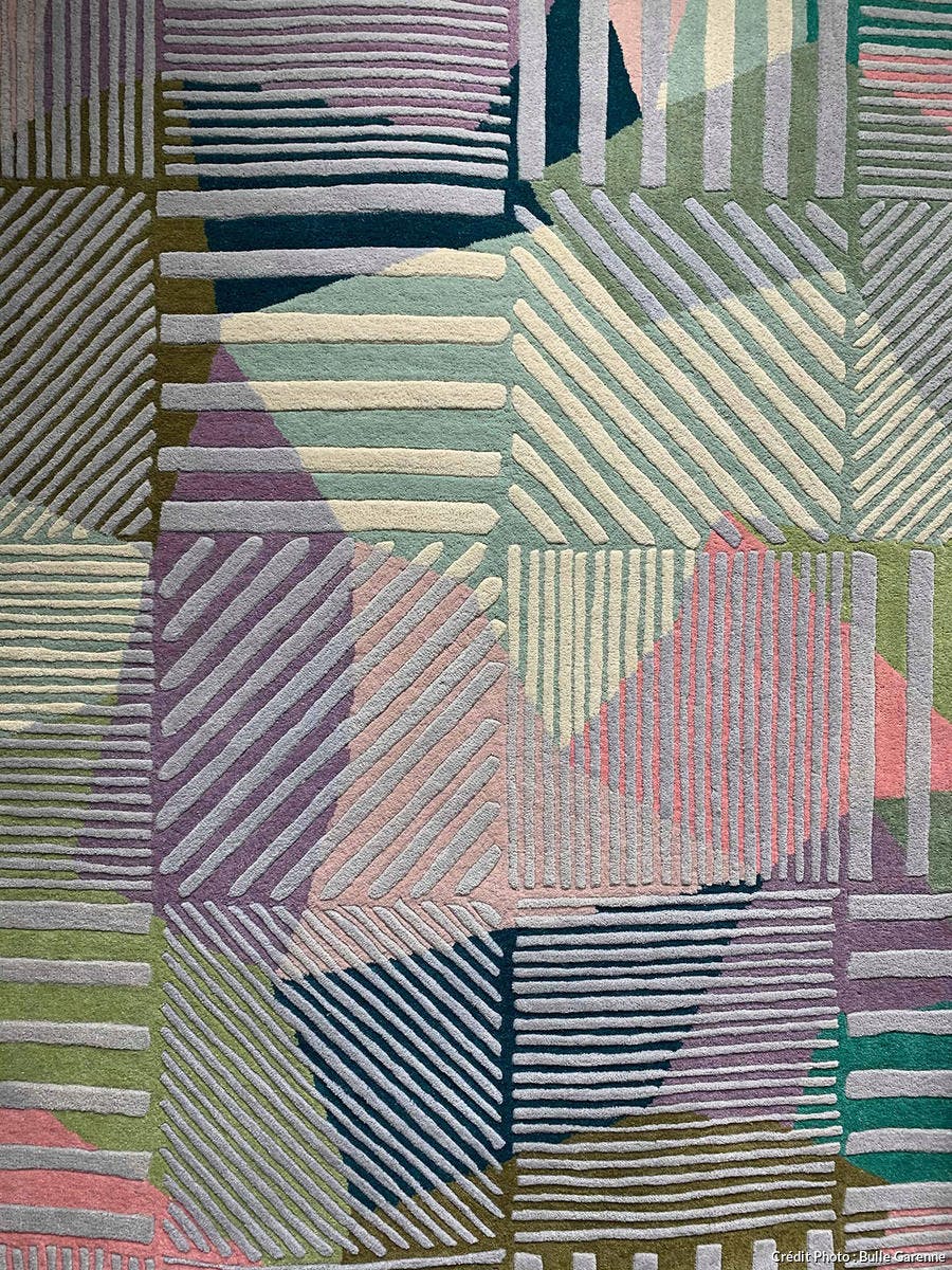 tapis pastel