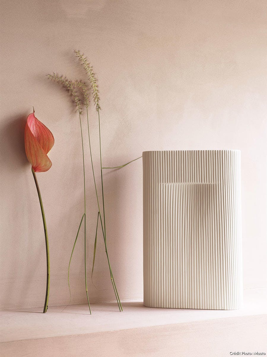 Vase design blanc