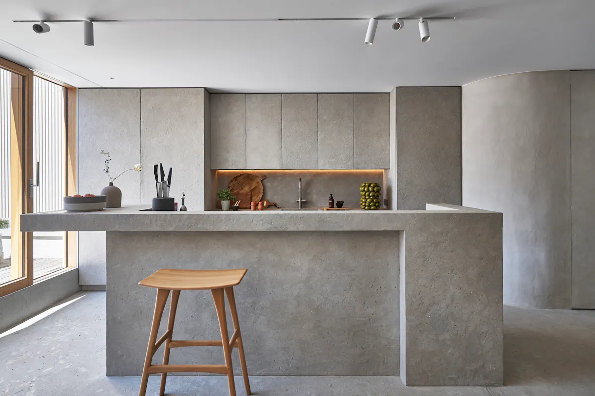 Visite d'une maison d'architecte tout en béton à Anvers | Maison Créative