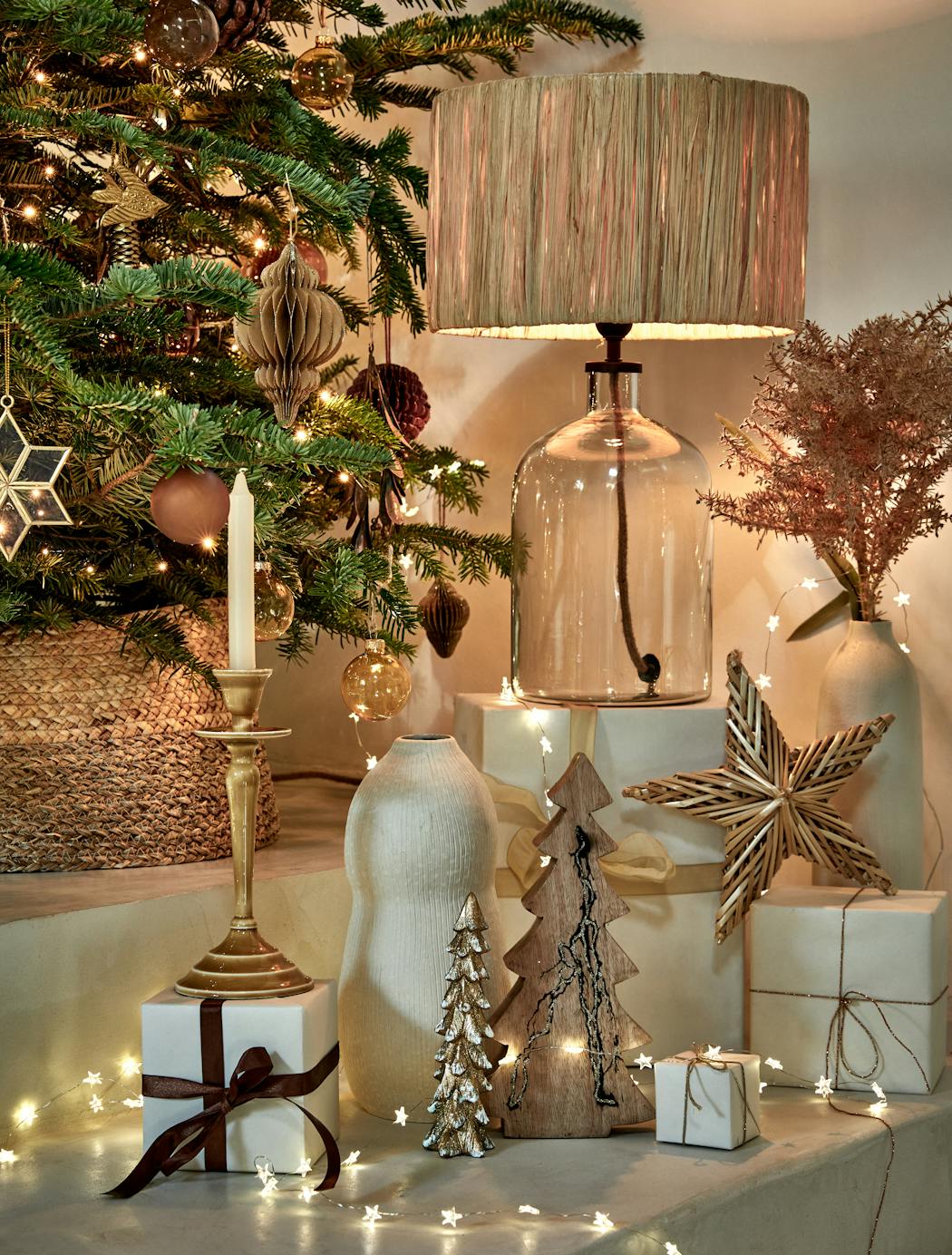 décoration noel blanche