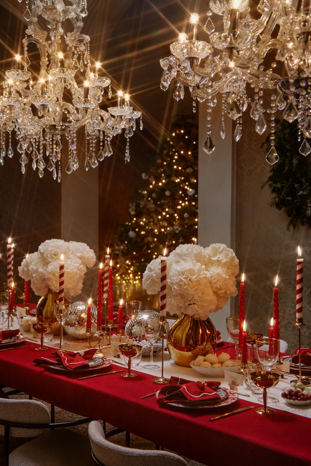 décoration de noel néo classique