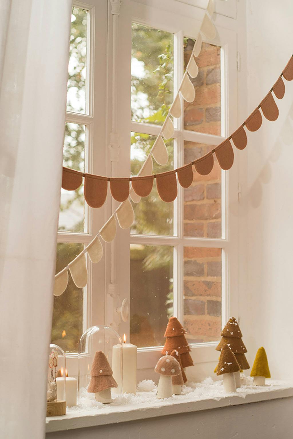 décoration de noel en feutre