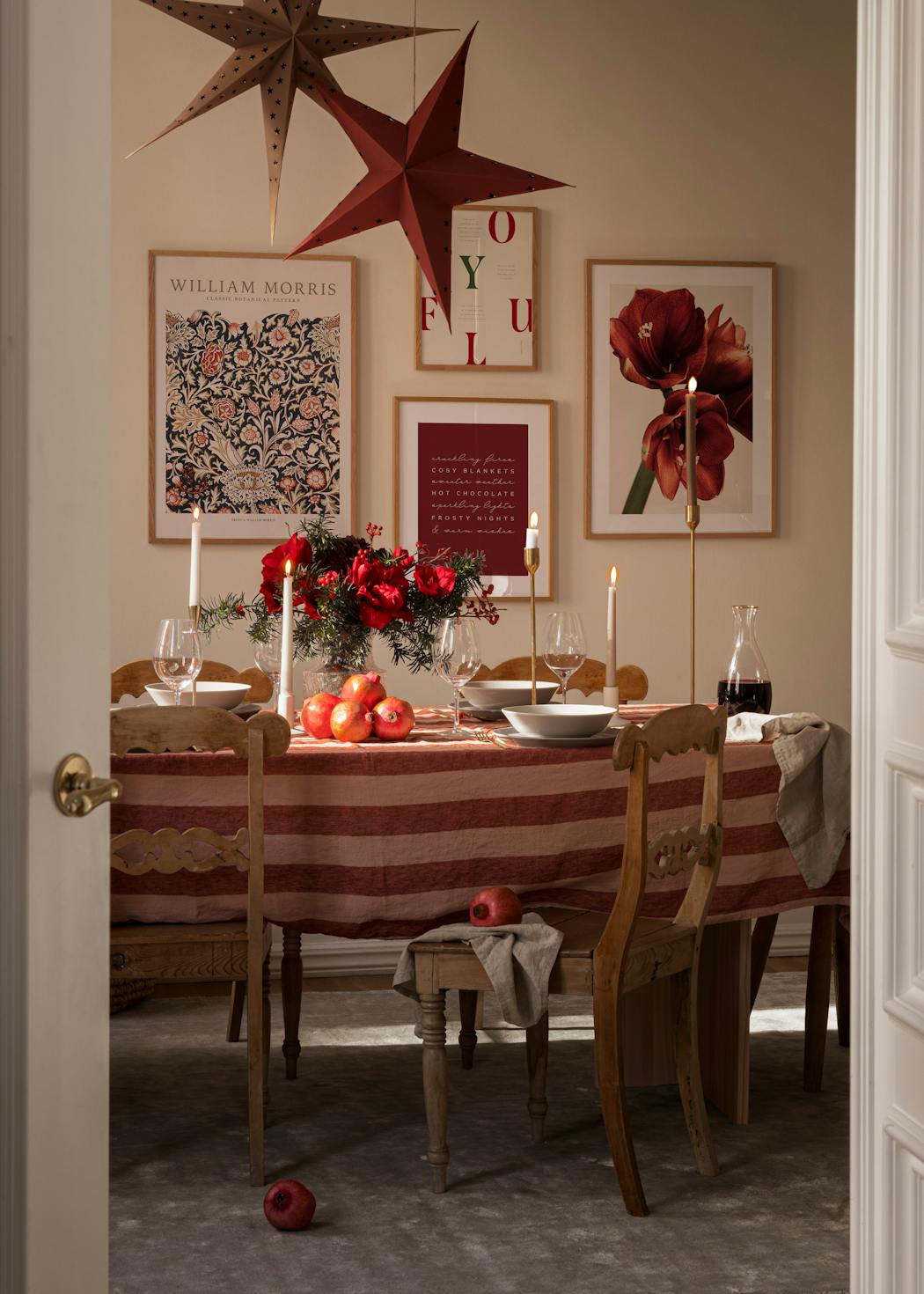 décorer les murs pour noel