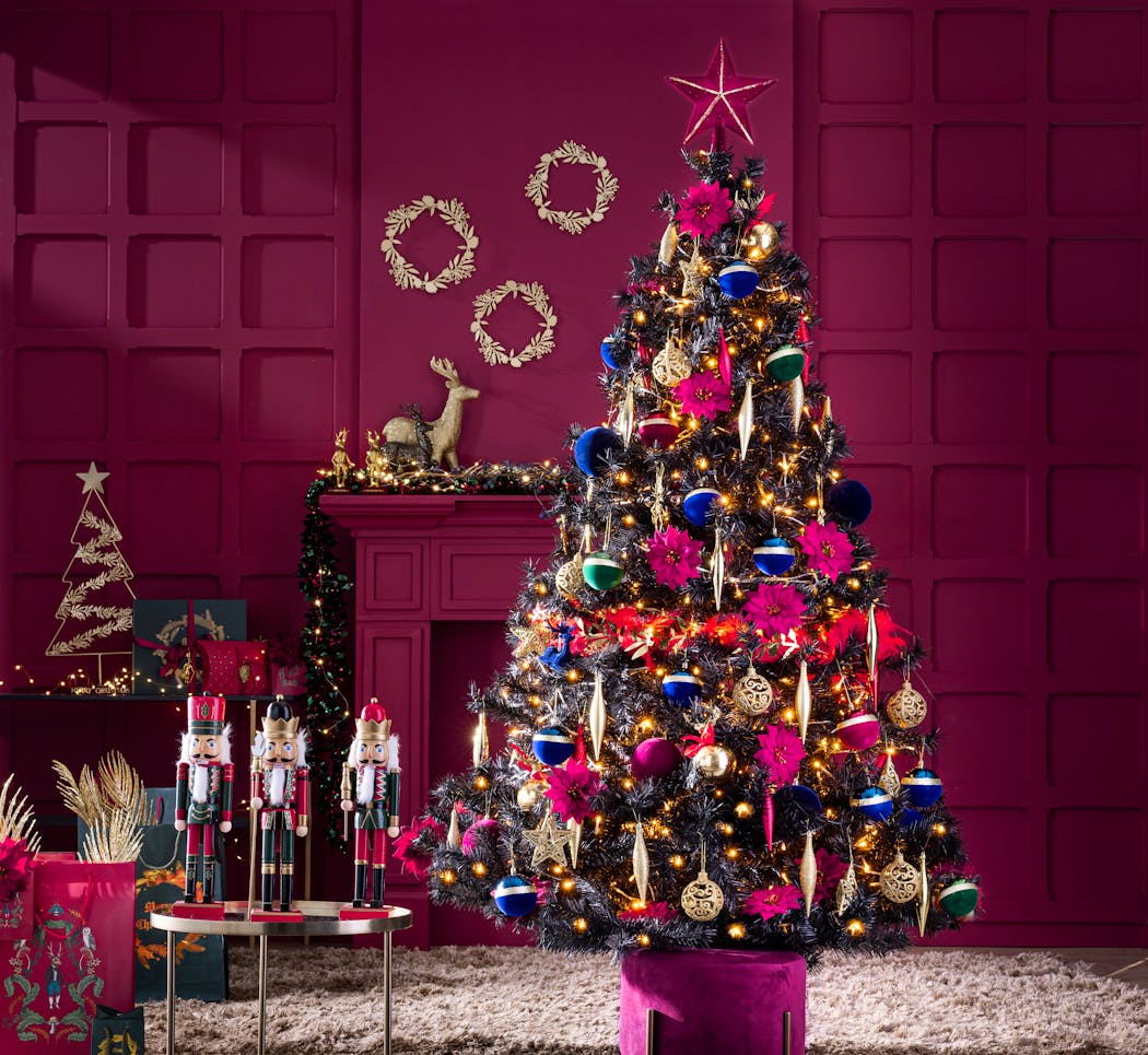 décoration de noël colorée