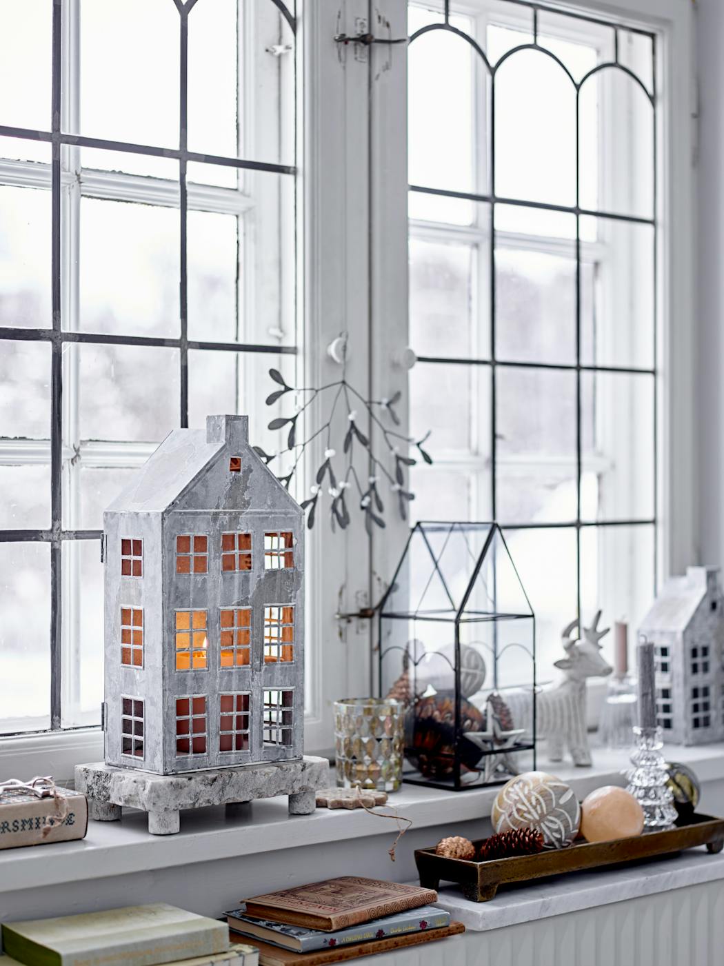 décoration blanc noel