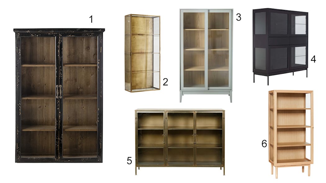 meuble vitrine