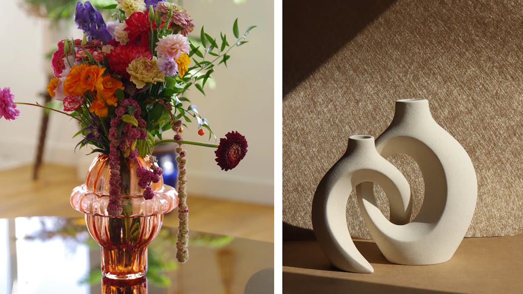 vase design romantique