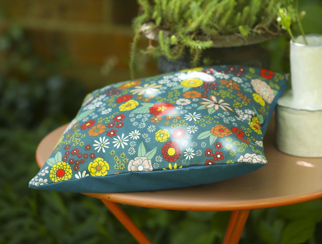 Coussin floral
