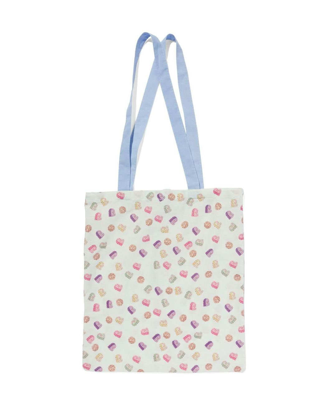 Cabas Bonbons en toile de coton biologique HEMA – L42 x l36 cm – 3,39€