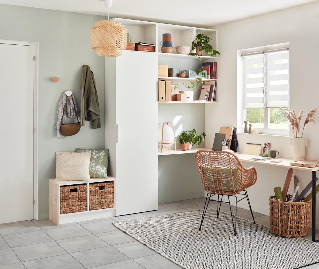 Tendance déco bureau design intégré